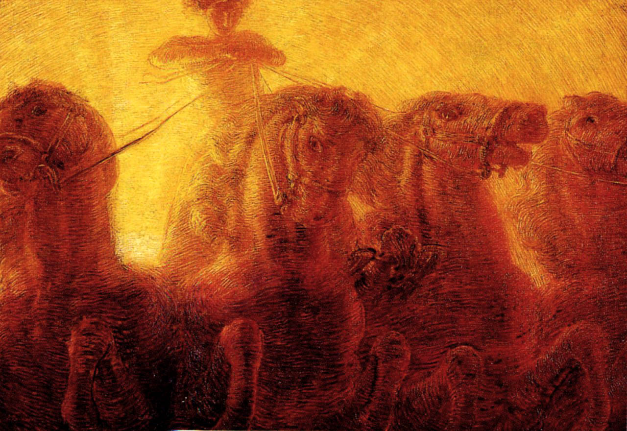 Previati carro del Sole